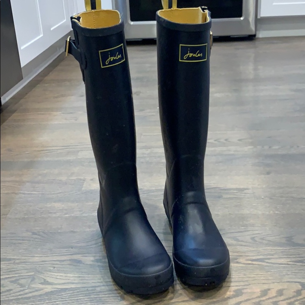 Joules field welly boots size 8